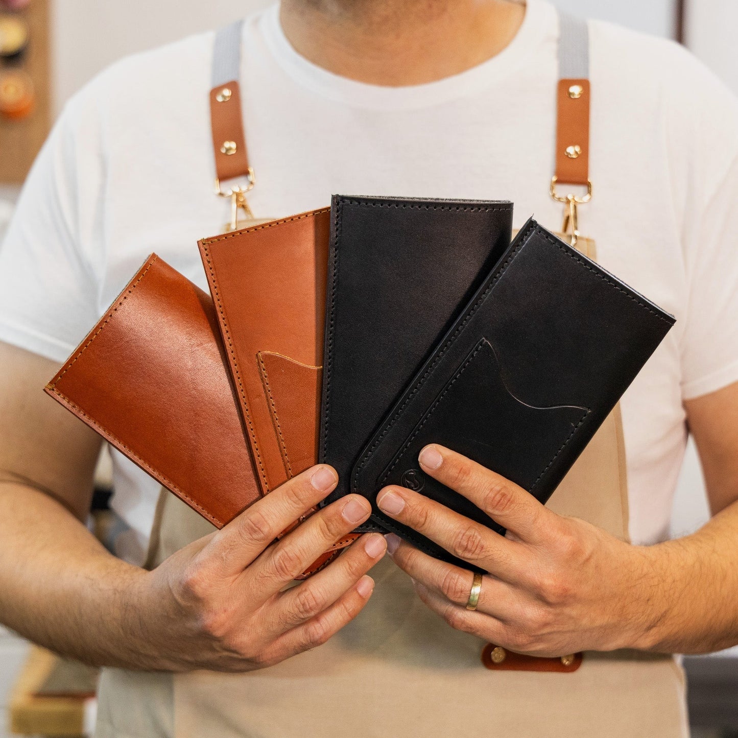 English Bridle iPhone Leather Wallet