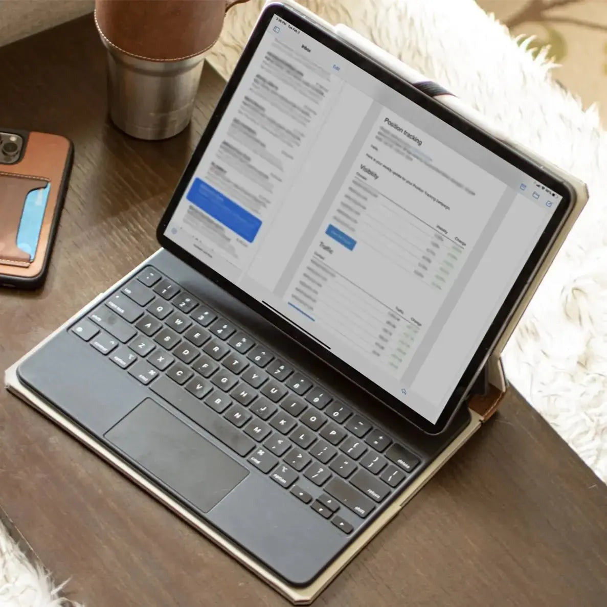 Magic Keyboard Case | Leather Bound