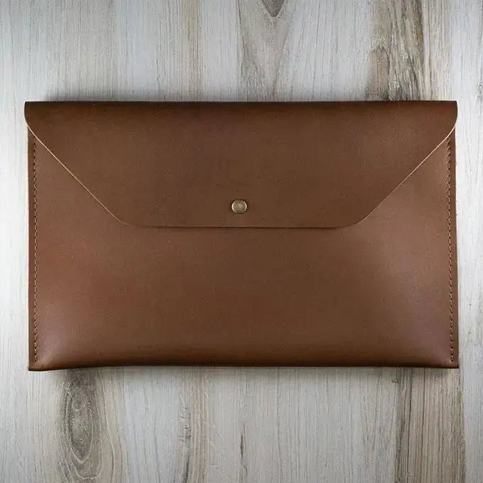 Leather Laptop Portfolio