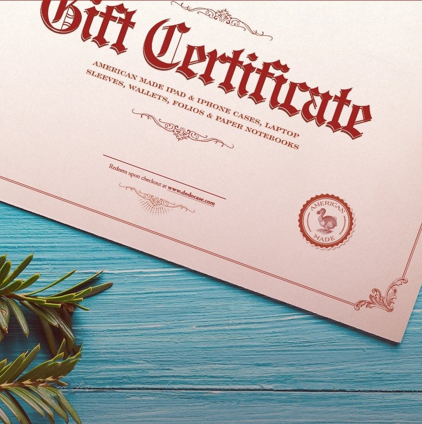 E-Gift Certificate