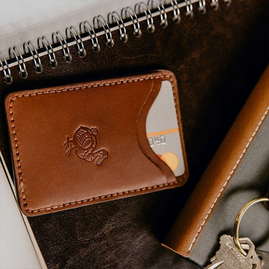 Handcrafted Four Pocket Premium Leather Card Wallet